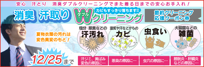 Wクリーニング